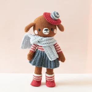 Madeleine Dog - Kit crochet